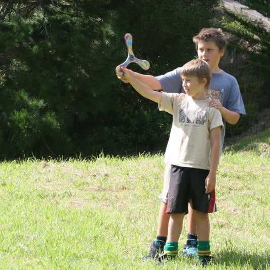 How to Teach Your 7-Year-Old to Throw a Boomerang (And Actually Have It Come Back!) - OZ Boomerangs