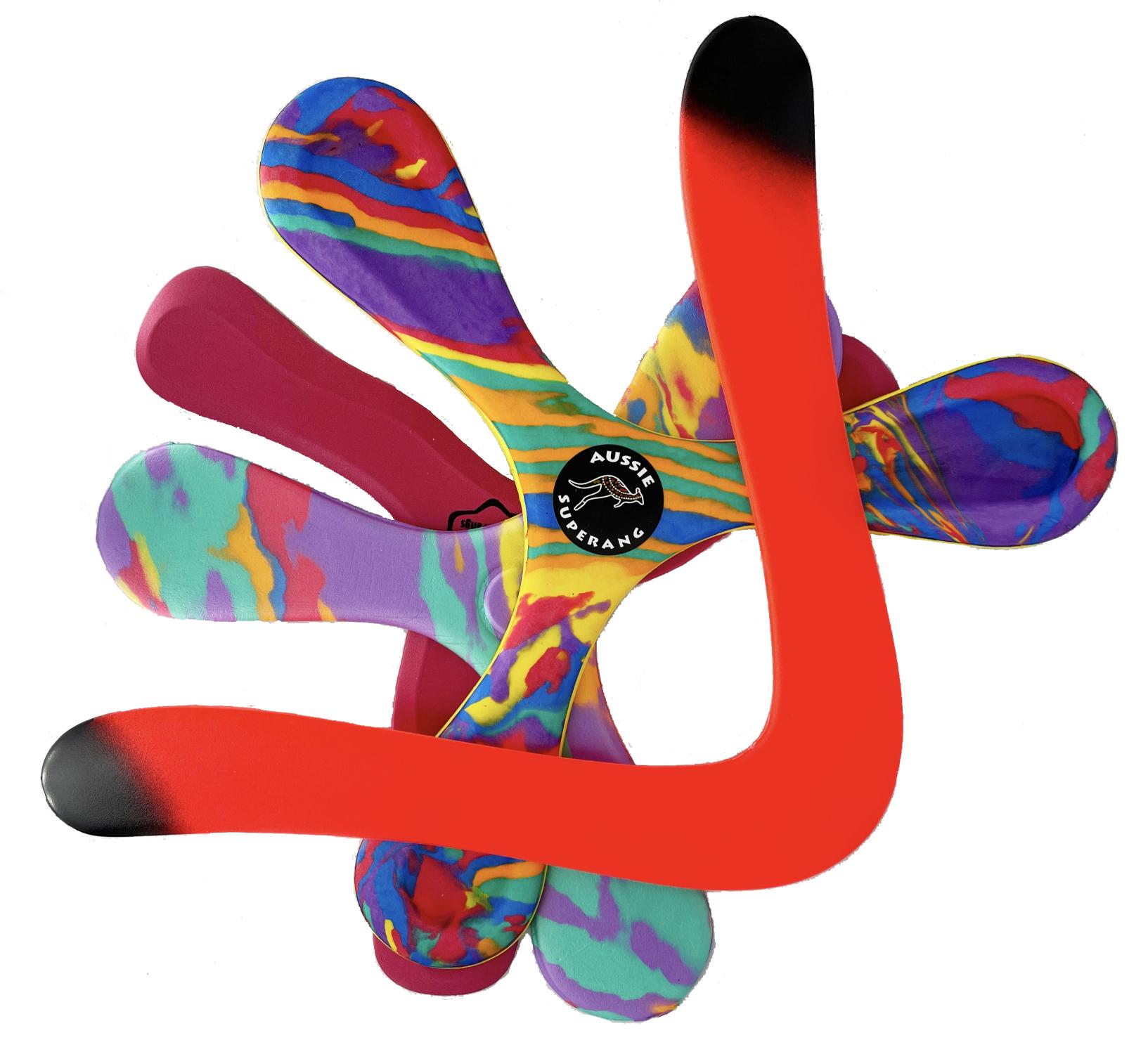 Back to Basics 4 - Pack Boomerangs – Learn, Play & Fly! - OZ Boomerangs