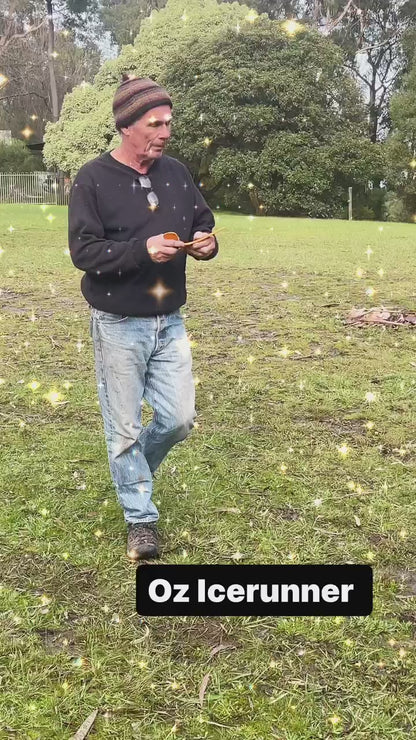 OZzie Iceruner foam boomerang video

